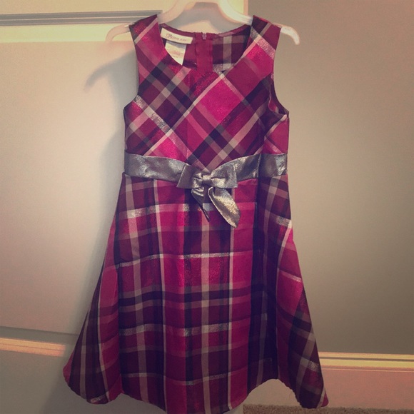 bonnie jean plaid dress